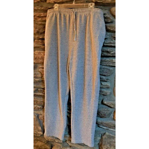 Eddie Bauer Lounge Sweatpants Men's 2XL XXL Gray Pants Active Sleepwear - Picture 1 of 6